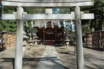 宮乃咩神社の石鳥居
