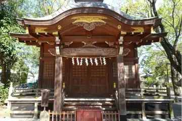 宮乃咩神社の拝殿