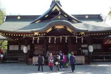 大國魂神社の拝殿