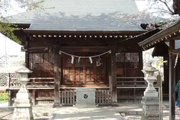 熊野神社の拝殿