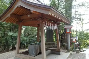 谷保天満宮の御手水場