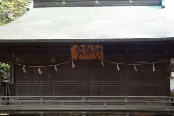 谷保天満宮の神楽殿