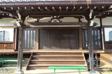 永福寺の簡素な本堂