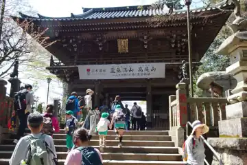 高尾山の薬王院山門