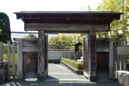 日野市・日野宿本陣の門