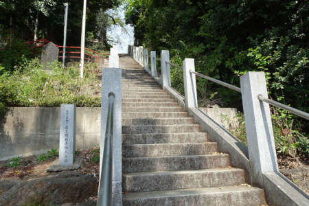 八王子市・日枝神社の男坂