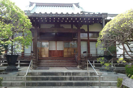 八王子市・善能寺の本堂