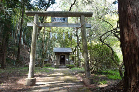 八王子市浅川神社・鳥居
