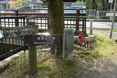 西山峠から草戸山・梅ノ木平