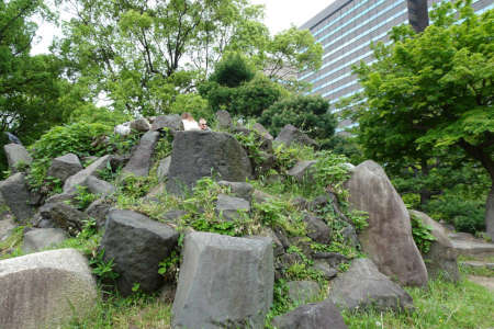 東京都千代田区・三笠山の山頂