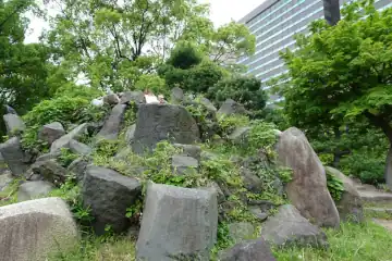 日比谷公園の三笠山山頂