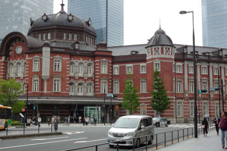 東京都千代田区・たどり着いた東京駅