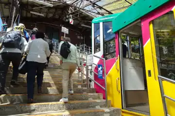 御岳山ケーブルの御岳山駅