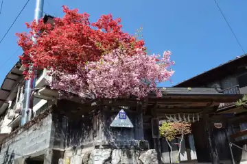 御岳山の御師宿