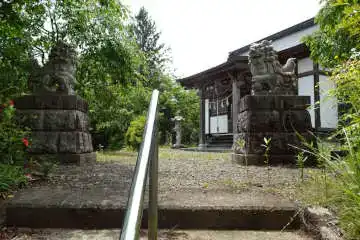 吾妻神社の拝殿