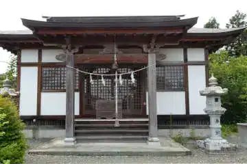 吾妻神社の拝殿