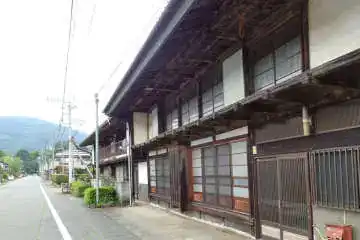 野田尻宿の町並み