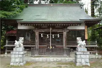 犬嶋神社の拝殿