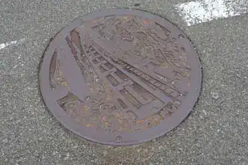 大月市のマンホール