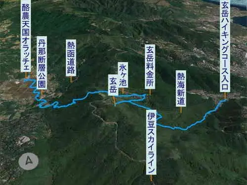 玄岳・登山コース