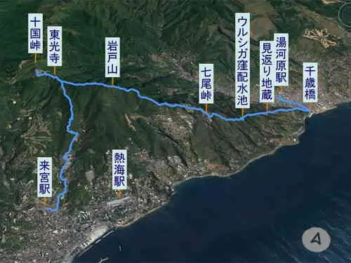 岩戸山・登山コース