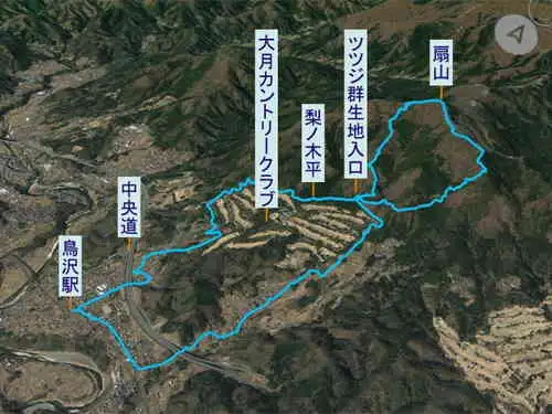 扇山・登山コース