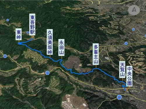 飯能アルプス・登山コース
