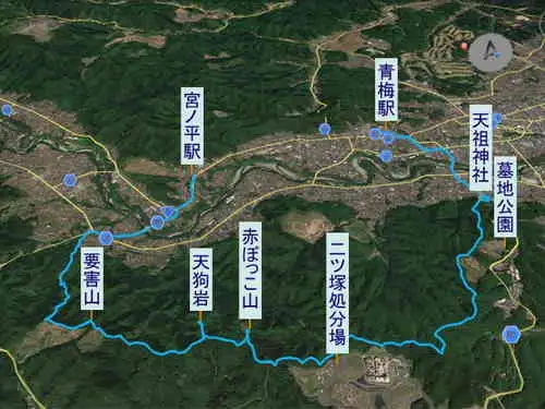 赤ぼっこ・登山コース