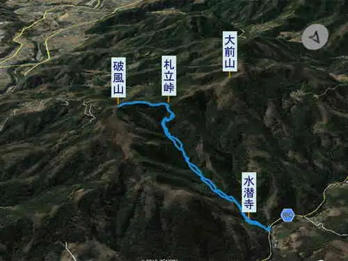 破風山・登山コース