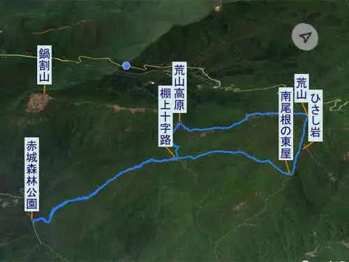荒山・登山コース