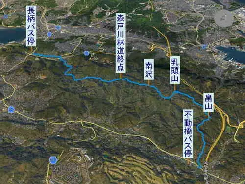 三浦アルプス南沢右俣・登山コース
