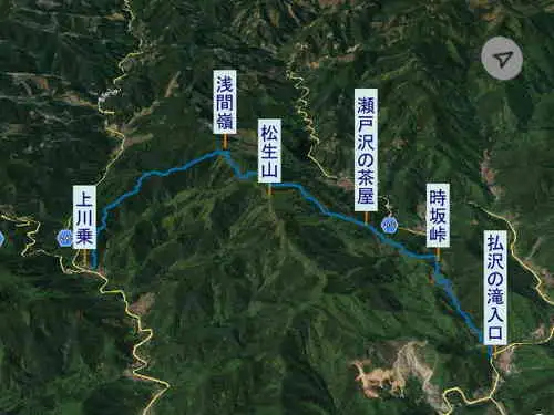歴史のみち・登山コース