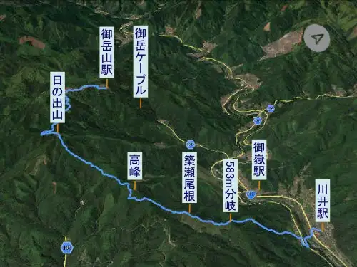 日の出山・登山コース