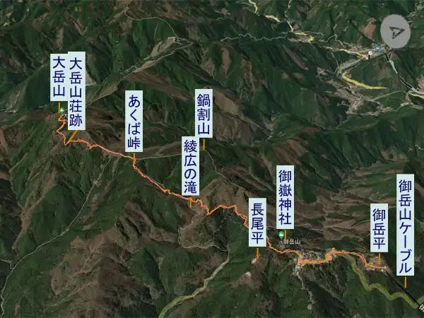 大岳山・登山コース