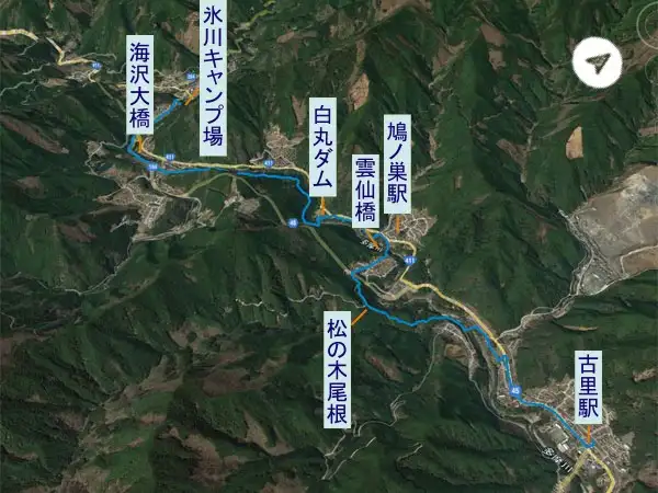 大多摩ウォーキングトレイル　ハイキングコース