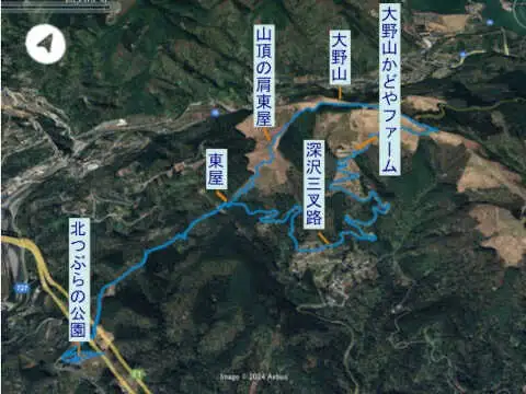 大野山登山コース