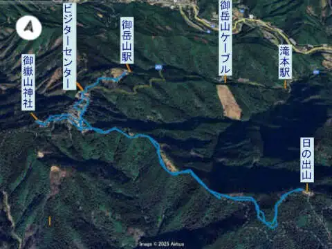 日の出山登山コース