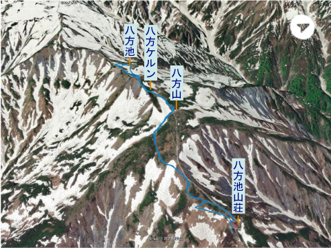 八方池登山コース