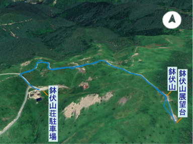 鉢伏山登山コース