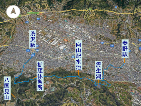 大野山登山コース