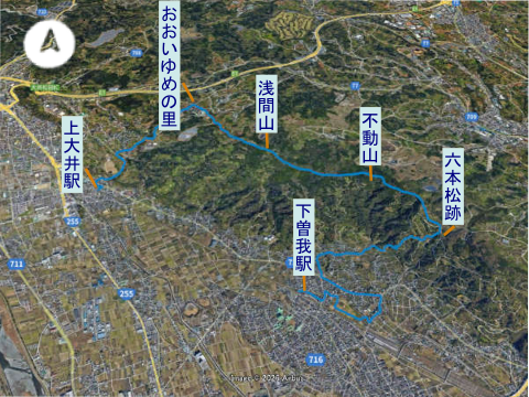 大野山登山コース