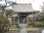 大町の住宅地の中のお寺